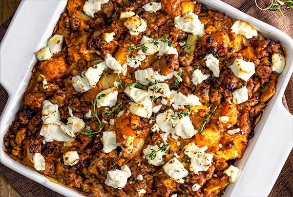 Turkey & Squash Casserole